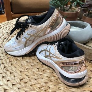 Metallic ASICS sneakers